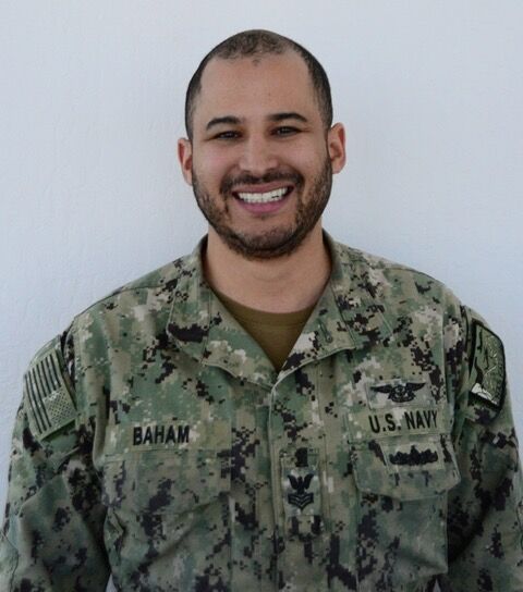 Petty Officer 1st Class Sean Baham of Madisonville